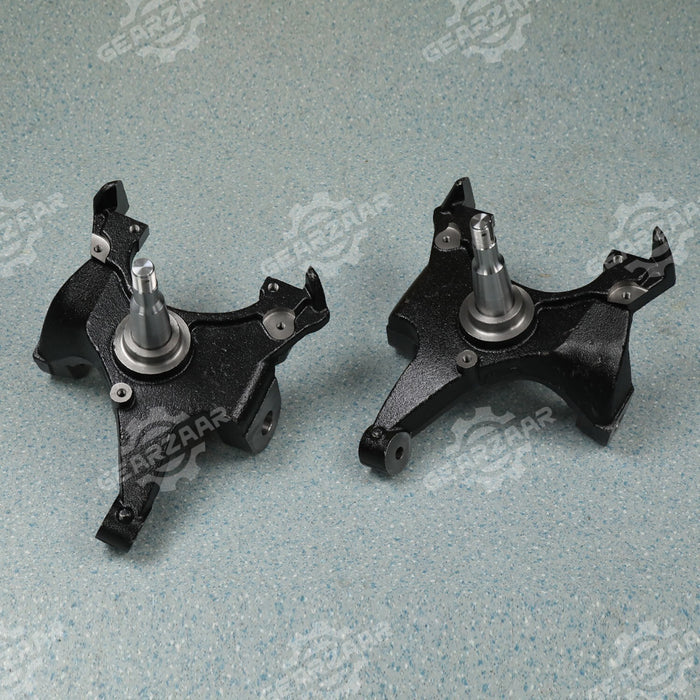 DURAFORCE 2x FOR 88-98 CHEVY SILVERADO/C1500/SIERRA EXT CAB 2WD 2" DROP SPINDLES NEW