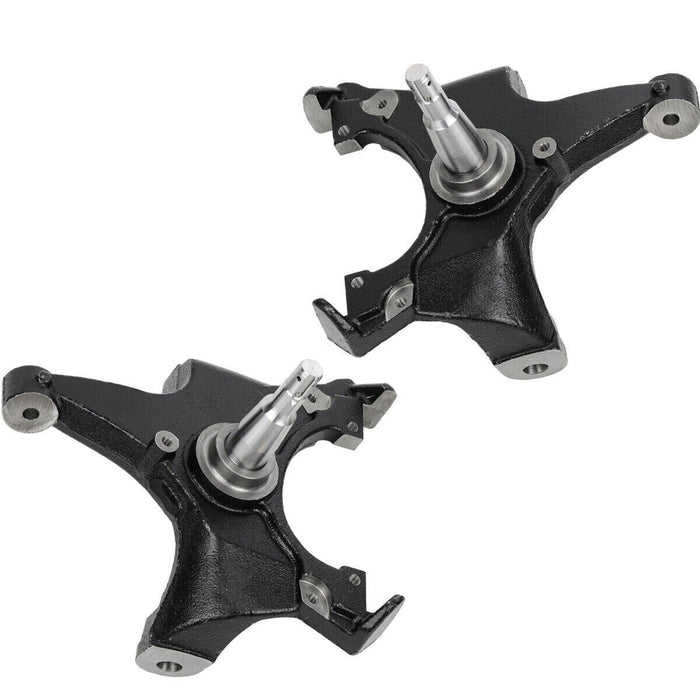 DURAFORCE 2x FOR 88-98 CHEVY SILVERADO/C1500/SIERRA EXT CAB 2WD 2" DROP SPINDLES NEW