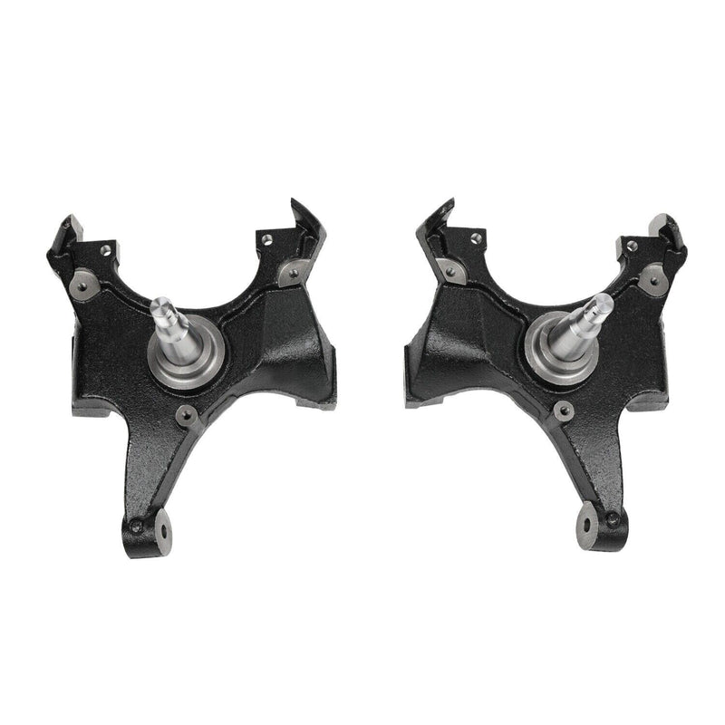 DURAFORCE 2x FOR 88-98 CHEVY SILVERADO/C1500/SIERRA EXT CAB 2WD 2" DROP SPINDLES NEW