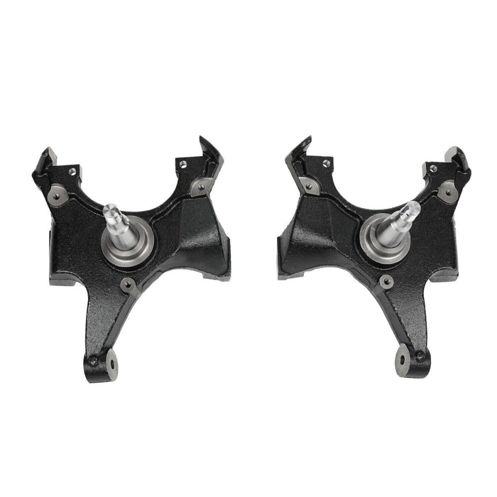 DURAFORCE 2x FOR 88-98 CHEVY SILVERADO/C1500/SIERRA EXT CAB 2WD 2" DROP SPINDLES NEW