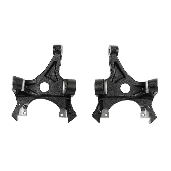 DURAFORCE 2x FOR 88-98 CHEVY SILVERADO/C1500/SIERRA EXT CAB 2WD 2" DROP SPINDLES NEW