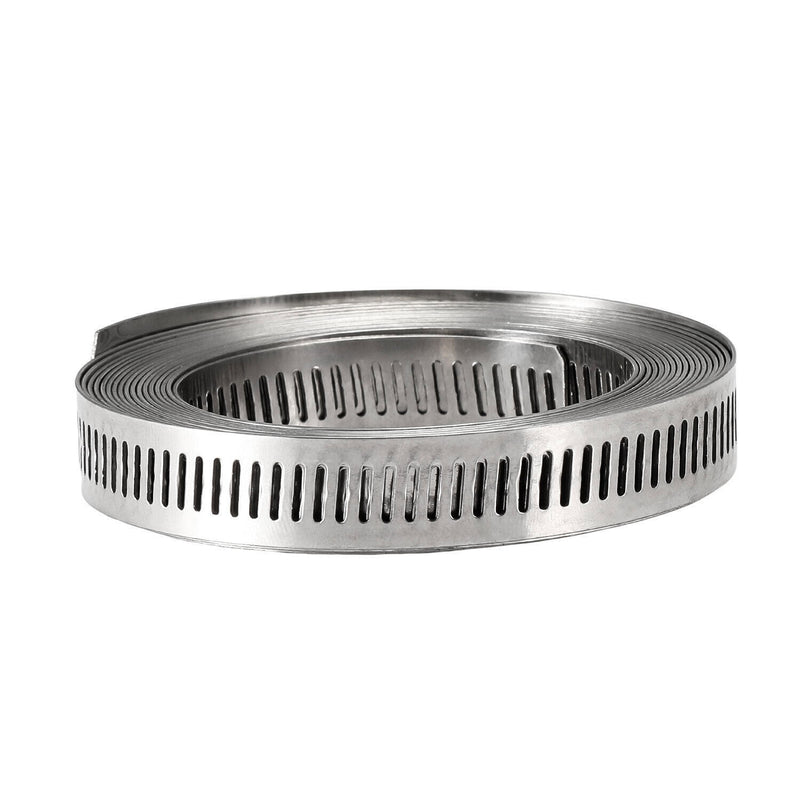 DURAFORCE 11.5FT Adjustable Large Hose Clamps Worm Gear Stainless Steel Clamp +8 Fastener