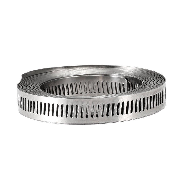 DURAFORCE 11.5FT Adjustable Large Hose Clamps Worm Gear Stainless Steel Clamp +8 Fastener