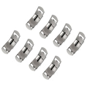 DURAFORCE 11.5FT Adjustable Large Hose Clamps Worm Gear Stainless Steel Clamp +8 Fastener