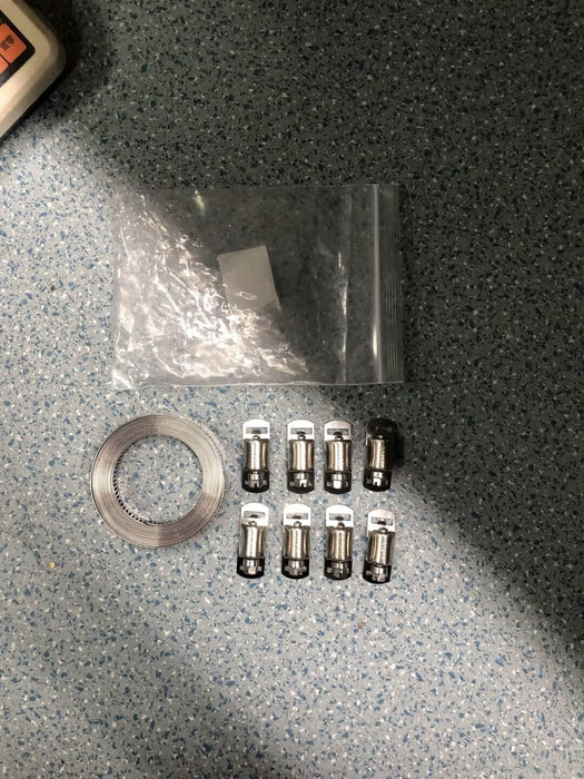 DURAFORCE 11.5FT Adjustable Large Hose Clamps Worm Gear Stainless Steel Clamp +8 Fastener