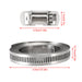 DURAFORCE 11.5FT Adjustable Large Hose Clamps Worm Gear Stainless Steel Clamp +8 Fastener