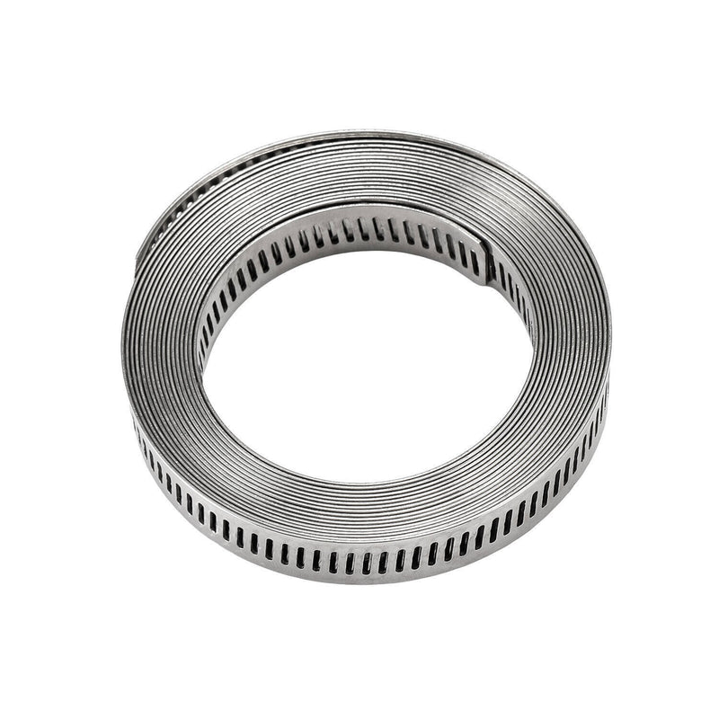 DURAFORCE 11.5FT Adjustable Large Hose Clamps Worm Gear Stainless Steel Clamp +8 Fastener