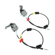 DURAFORCE Upper Door Latch w/ Cable Rear Left + Right for 1997 1998-2003 Ford F-150 F-250