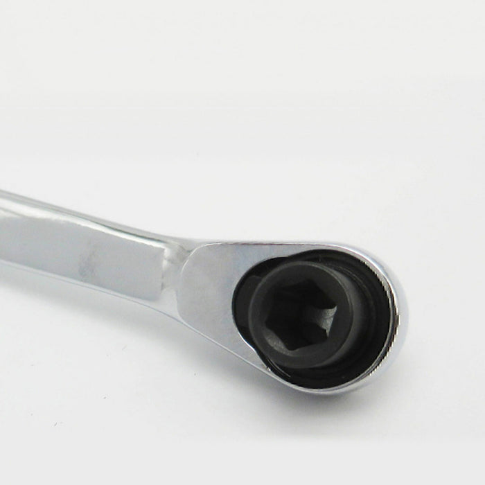 DURAFORCE 1PCS Mini 1/4inch Double Ended Quick Socket Ratchet Wrench Rod Screwdriver Bit