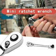 DURAFORCE Mini 1/4" Double-Ended Quick Socket Ratchet Wrench Rod Screwdriver Bit*