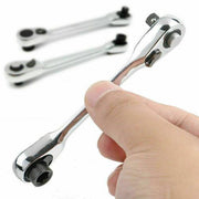DURAFORCE Mini 1/4" Double-Ended Quick Socket Ratchet Wrench Rod Screwdriver Bit*