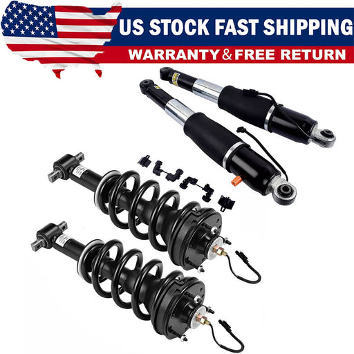 DURAFORCE Front Strut Assys and Rear Shocks for Cadillac Escalade Suburban Yukon 2015-2020