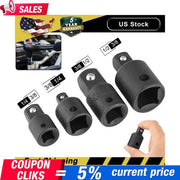 DURAFORCE 4PCS 3/8" to 1/4" 1/2 inch Drive Ratchet SOCKET ADAPTER REDUCER Air Impact KITS!