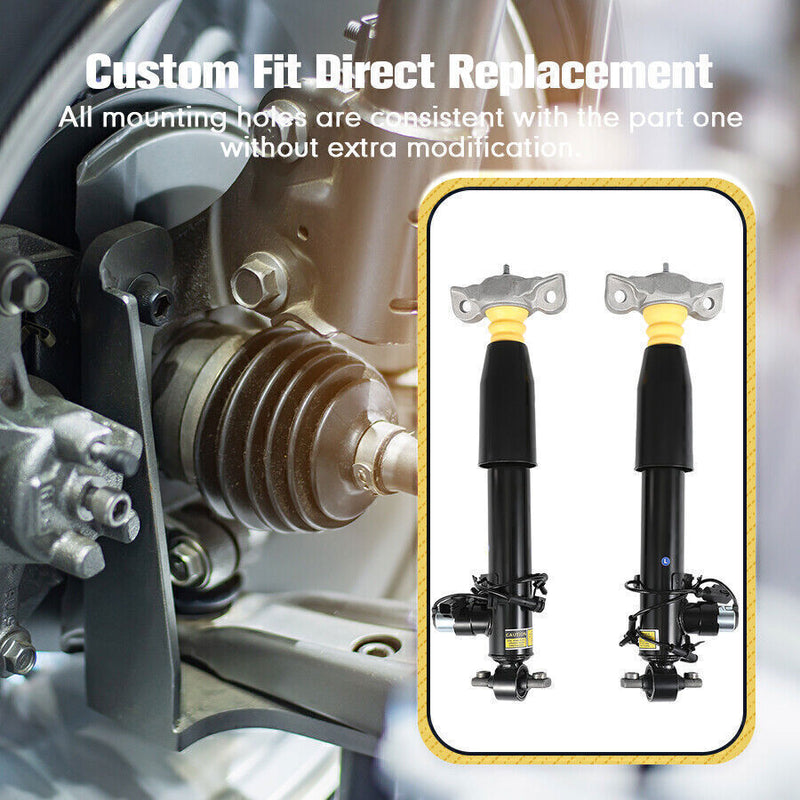 DURAFORCE 2PC Rear Shock Absorber Struts Assys For Lincoln MKZ 2013-2020 Electric ASH24635