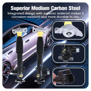 DURAFORCE 2PC Rear Shock Absorber Struts Assys For Lincoln MKZ 2013-2020 Electric ASH24635