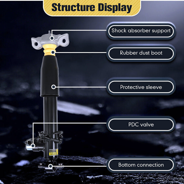 DURAFORCE 2PC Rear Shock Absorber Struts Assys For Lincoln MKZ 2013-2020 Electric ASH24635