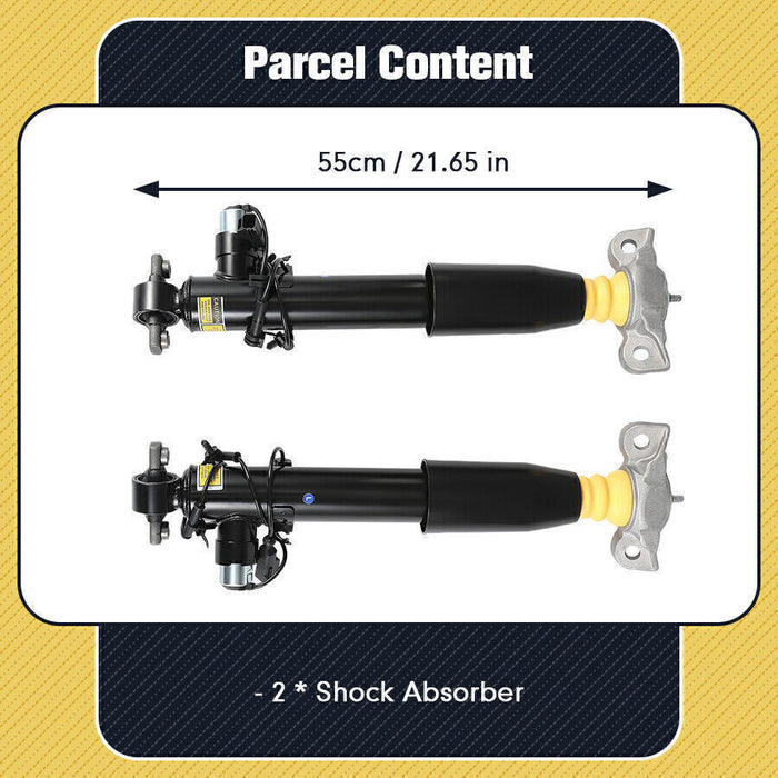 DURAFORCE 2PC Rear Shock Absorber Struts Assys For Lincoln MKZ 2013-2020 Electric ASH24635