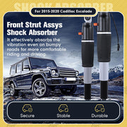 DURAFORCE Rear Shock Absorbers w/ MagneRide 84176675 Fit for Escalade Tahoe Suburban Yukon