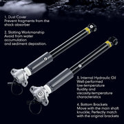 DURAFORCE 2* Rear Shock Absorbers w/Magnetic For Audi A3 S3 RS3 Quattro 2015-22 8V0513021