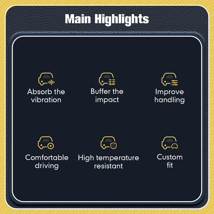 DURAFORCE 2* Rear Shock Absorbers w/Magnetic For Audi A3 S3 RS3 Quattro 2015-22 8V0513021