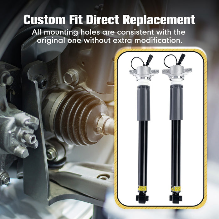 DURAFORCE 2* Rear Shock Absorbers w/Magnetic For Audi A3 S3 RS3 Quattro 2015-22 8V0513021