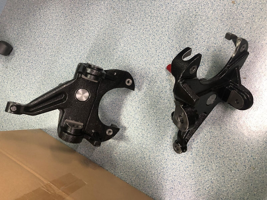 DURAFORCE 2.5" Front Drop Spindles Lowering Kit w/ 1.25" Rotor For Chevy C10 2WD 1973-87