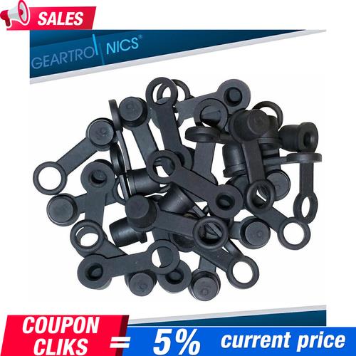 DURAFORCE 25 Pack Brake Bleeder Screw Caps Grease Zerk Fitting Cap Rubber Dust Cover USA*