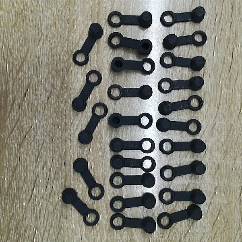 DURAFORCE 25 Pack Brake Bleeder Screw Caps Grease Zerk Fitting Cap Rubber Dust Cover USA*
