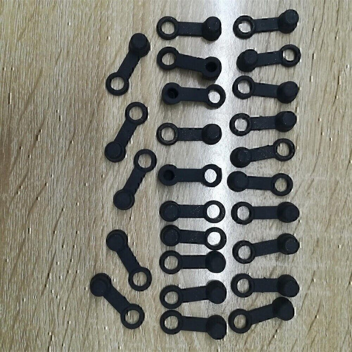 DURAFORCE 25 Pack Brake Bleeder Screw Caps Grease Zerk Fitting Cap Rubber Dust Cover USA*