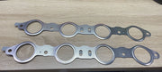 DURAFORCE LS Steel MLS Exhaust Manifold Header Gaskets LS1 LS3 LQ4 LM7 4.8 5.3 5.7 Buraliw