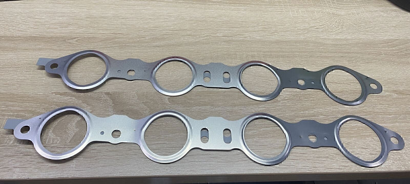 DURAFORCE LS Steel MLS Exhaust Manifold Header Gaskets LS1 LS3 LQ4 LM7 4.8 5.3 5.7 Buraliw