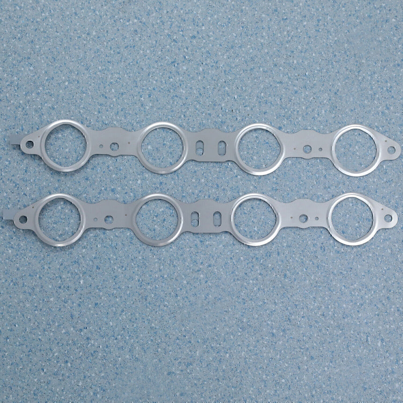 DURAFORCE LS Steel MLS Exhaust Manifold Header Gaskets LS1 LS3 LQ4 LM7 4.8 5.3 5.7 Buraliw