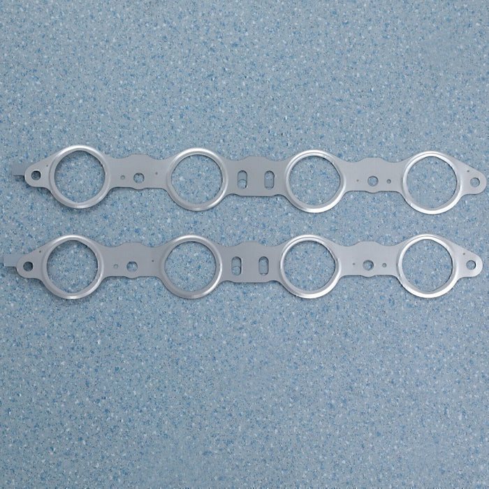DURAFORCE LS Steel MLS Exhaust Manifold Header Gaskets LS1 LS3 LQ4 LM7 4.8 5.3 5.7 Buraliw