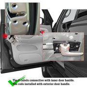 DURAFORCE Front Left Driver Door Lock Latch Actuator Fit Toyota 01-07 Sequoia&05-06 Tundr!