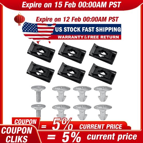 DURAFORCE 14X Engine Cover Lower Pin Screw 90674-TY2-A01 Fit Honda CR-V Civic Accord NEW