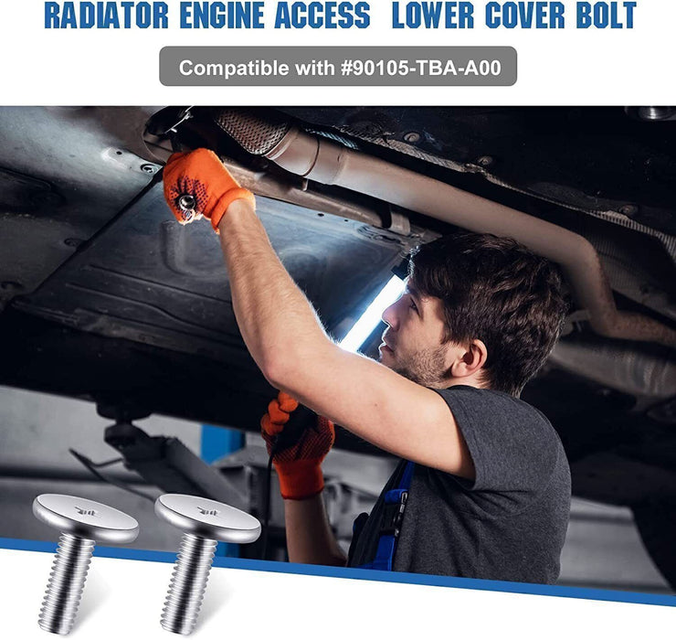 DURAFORCE 14X Engine Cover Lower Pin Screw 90674-TY2-A01 Fit Honda CR-V Civic Accord NEW