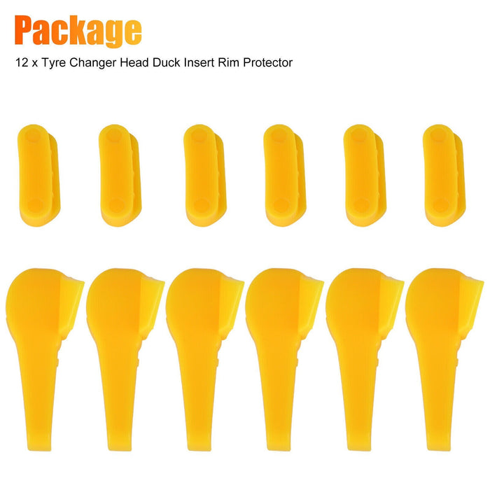 DURAFORCE 12x Tire Changer Machine Plastic Mount Demount Duck Head Insert Rim-Protector