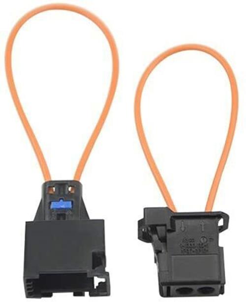 DURAFORCE Fiber Optic Loop Bypass MALE & FEMALE Kit Adapter Fit for BENZ PORSCHE BMW MOST