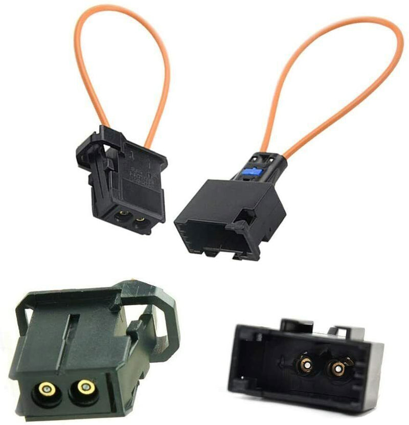 DURAFORCE Fiber Optic Loop Bypass MALE & FEMALE Kit Adapter Fit for BENZ PORSCHE BMW MOST