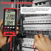 DURAFORCE Digital Multimeter Voltmeter AC DC Volt Meter Ohmmeter Auto Range Tester w/Light
