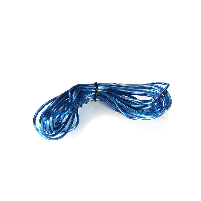 DURAFORCE Car Audio Cable 1500W Amp Amplifier Install RCA Subwoofer Sub Wiring 8 Gauge US
