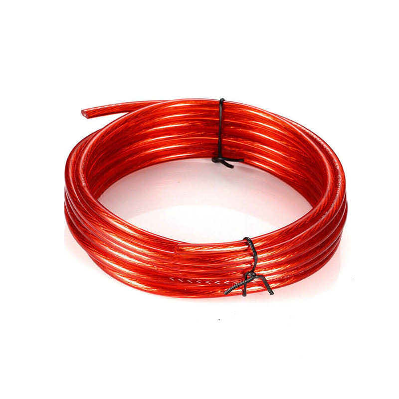 DURAFORCE Car Audio Cable 1500W Amp Amplifier Install RCA Subwoofer Sub Wiring 8 Gauge US