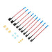 DURAFORCE 10pcs 12V Car Add-a-Circuit Fuse Adapter w/ Standard Mini TAP Blade Fuse Holder!