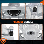DURAFORCE 2x Disc Brake Caliper w/ Bracket Front Left & Right for Hyundai Santa Fe 10-12