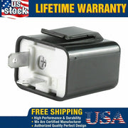 DURAFORCE 2-Pin Adjustable LED Flasher Relay Turn Signal Blinker 12V Light for Motorcycle*