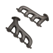 DURAFORCE LS Swap Cast Iron Manifold Headers w/ Gasket for Chevy LS1 LS2 LS3 4.8 5.3 6.0L