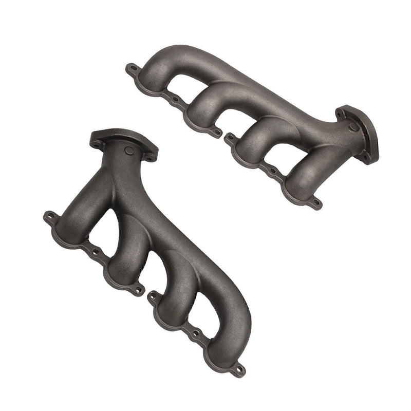 DURAFORCE LS Swap Cast Iron Manifold Headers w/ Gasket for Chevy LS1 LS2 LS3 4.8 5.3 6.0L