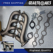 DURAFORCE LS Swap Cast Iron Manifold Headers w/ Gasket for Chevy LS1 LS2 LS3 4.8 5.3 6.0L