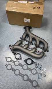 DURAFORCE LS Swap Cast Iron Manifold Headers w/ Gasket for Chevy LS1 LS2 LS3 4.8 5.3 6.0L