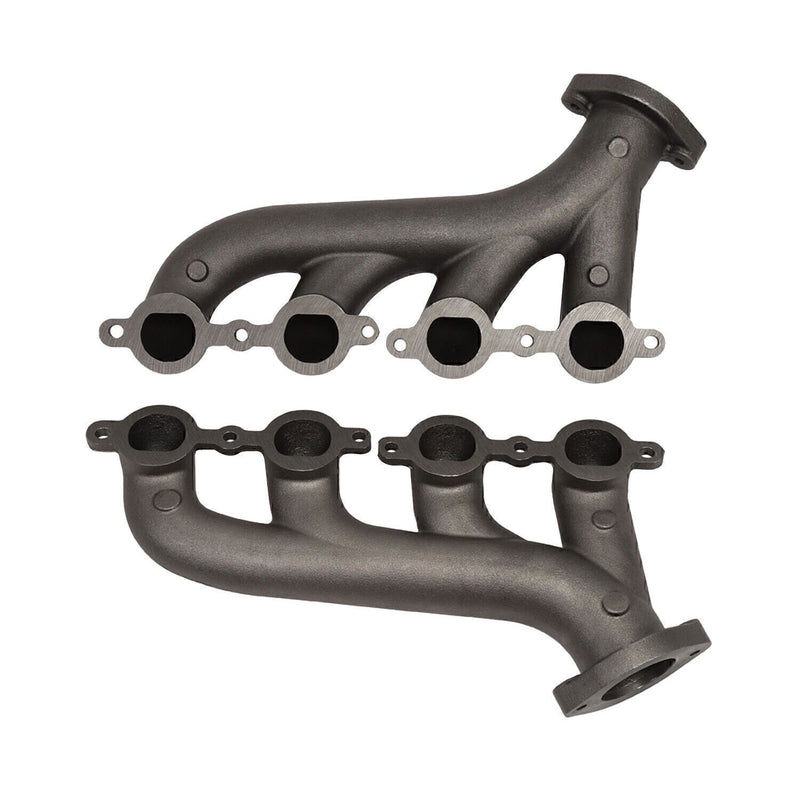 DURAFORCE LS Swap Cast Iron Manifold Headers w/ Gasket for Chevy LS1 LS2 LS3 4.8 5.3 6.0L